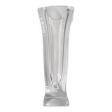 Crystal vase from Vannes 1950s Height 29 cm