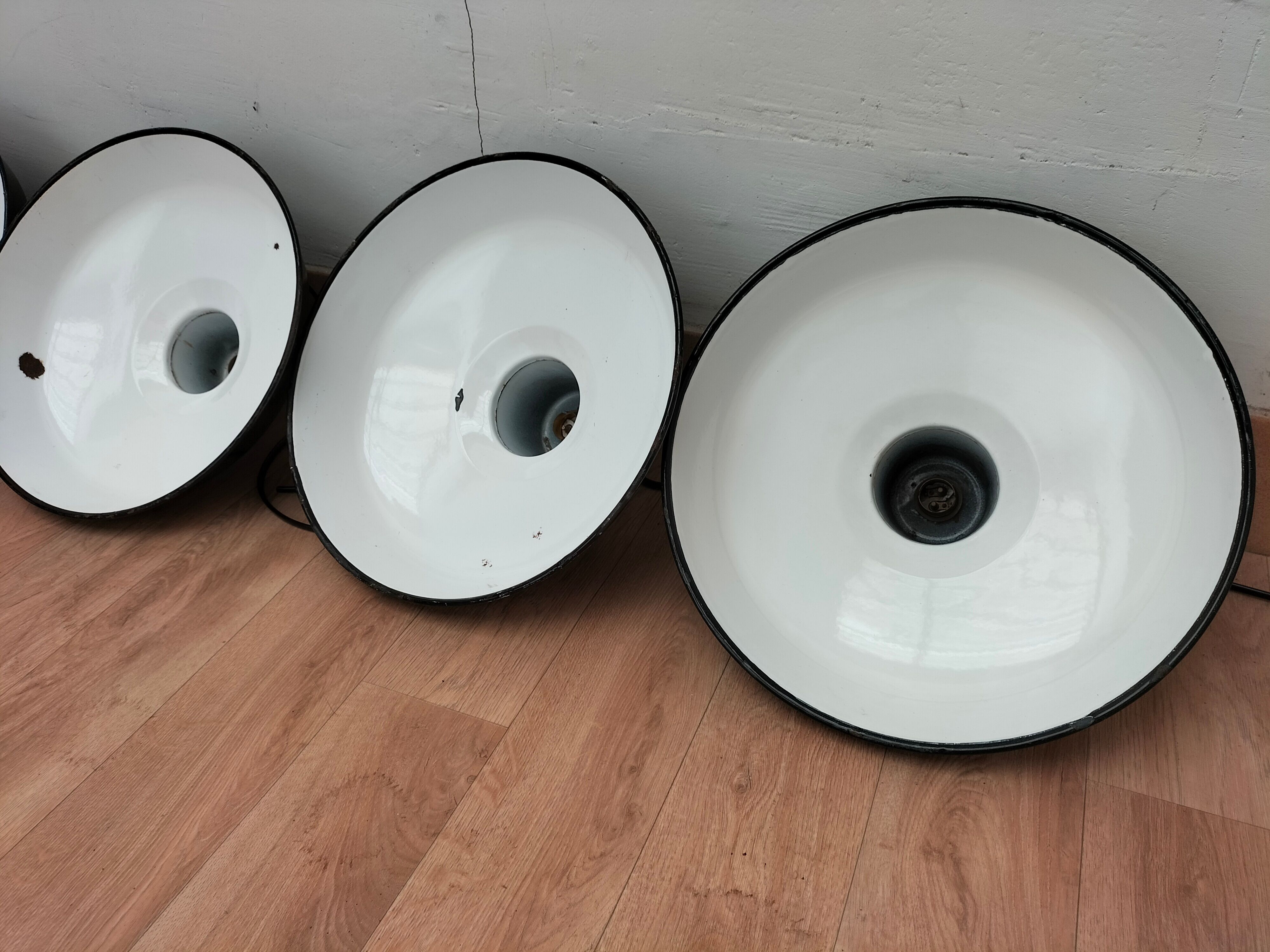 Set of 5 hanging lamps