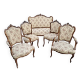Louis XV Rococo Salon Set