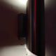 Pair of stainless steel tube wall lights from the 70s/80s