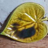 Four ceramic leaf cups from Les potiers d’Accolay