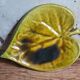 Four ceramic leaf cups from Les potiers d’Accolay