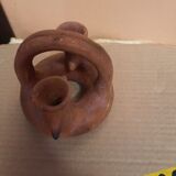 Terracotta candlestick