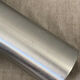 Pair of brushed metal wall sconces
