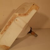 Old-angle hand wash in enamelled iron