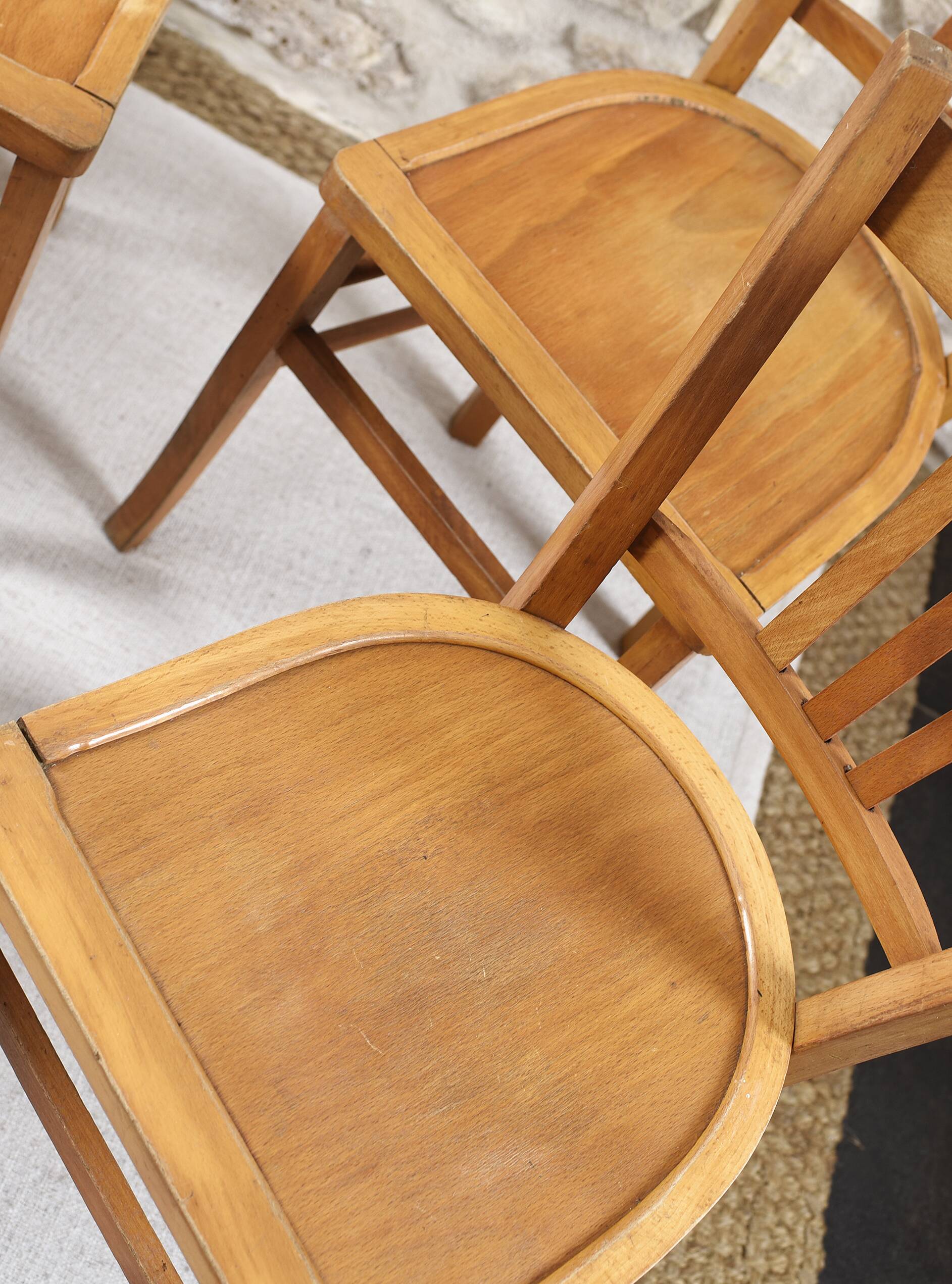 6 Luterma bistro chairs from the 1950s-60s