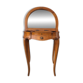 Petite coiffeuse table de nuit chevet style Louis XV