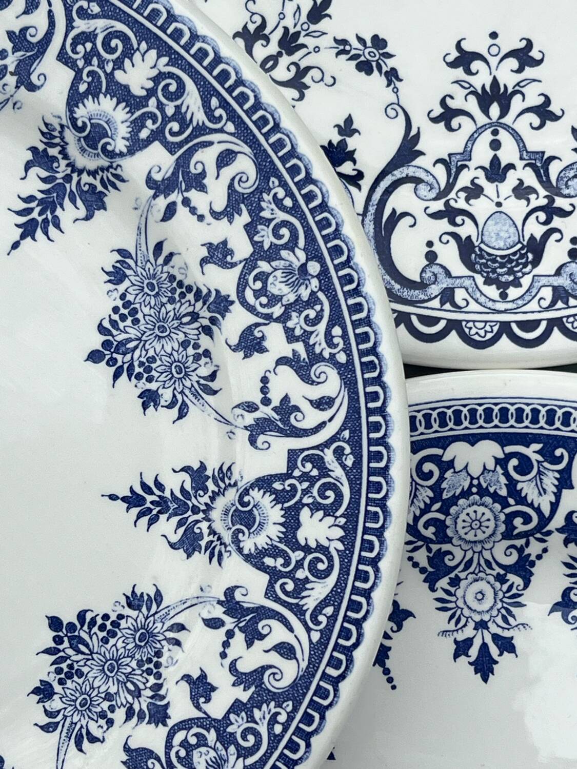 Gien - 5 dessert plates