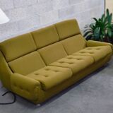 Complete living room Space Age Atlantis olive green 1970