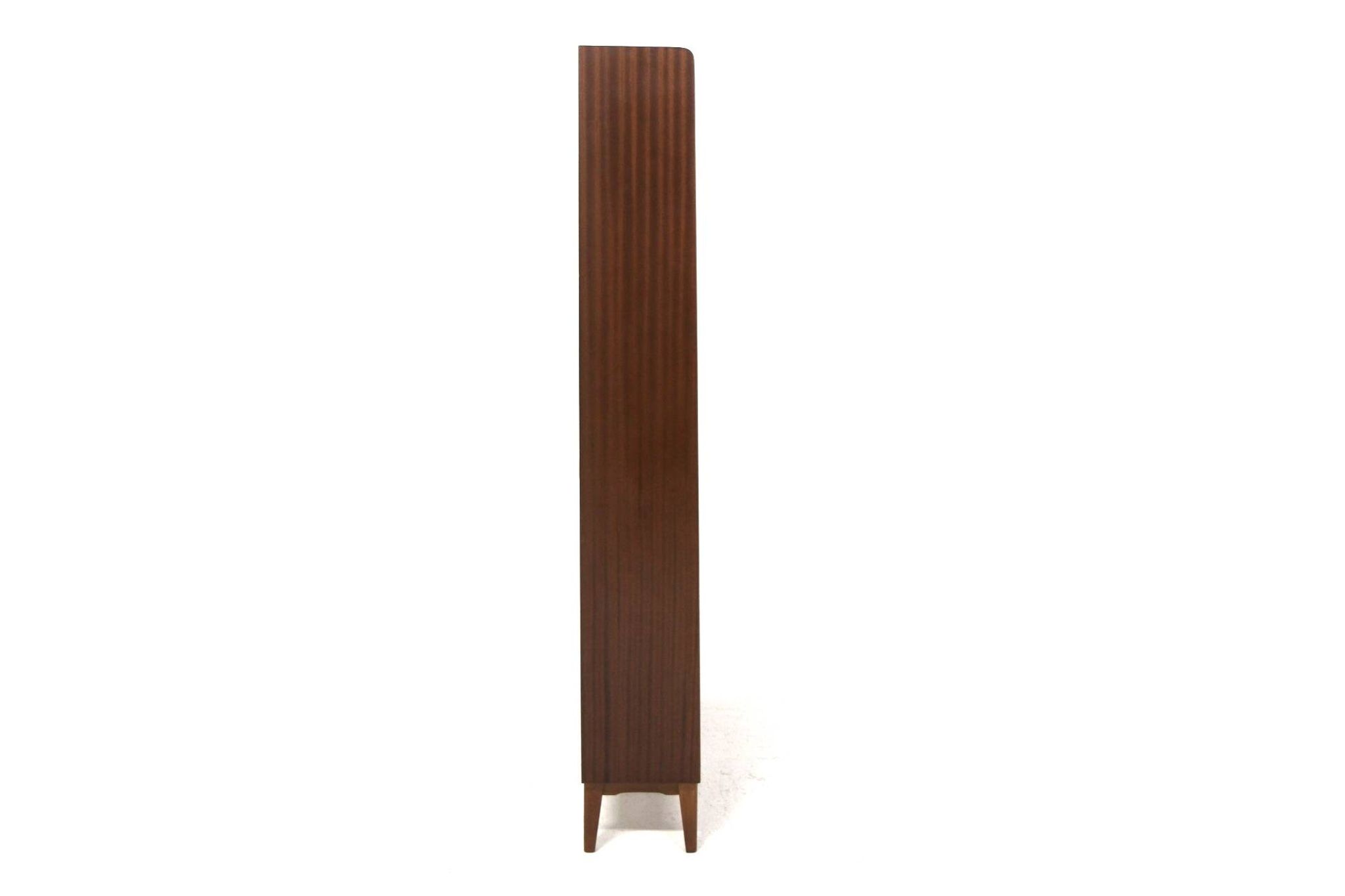 Scandinavian mahogany library, Sweden, 1950