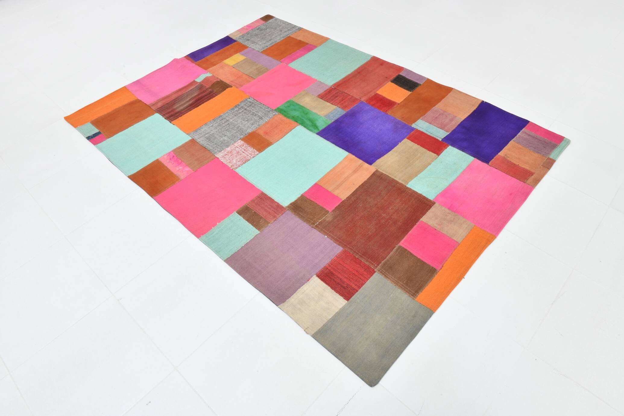 5x7 Vintage Kilim Rug, 153x211Cm