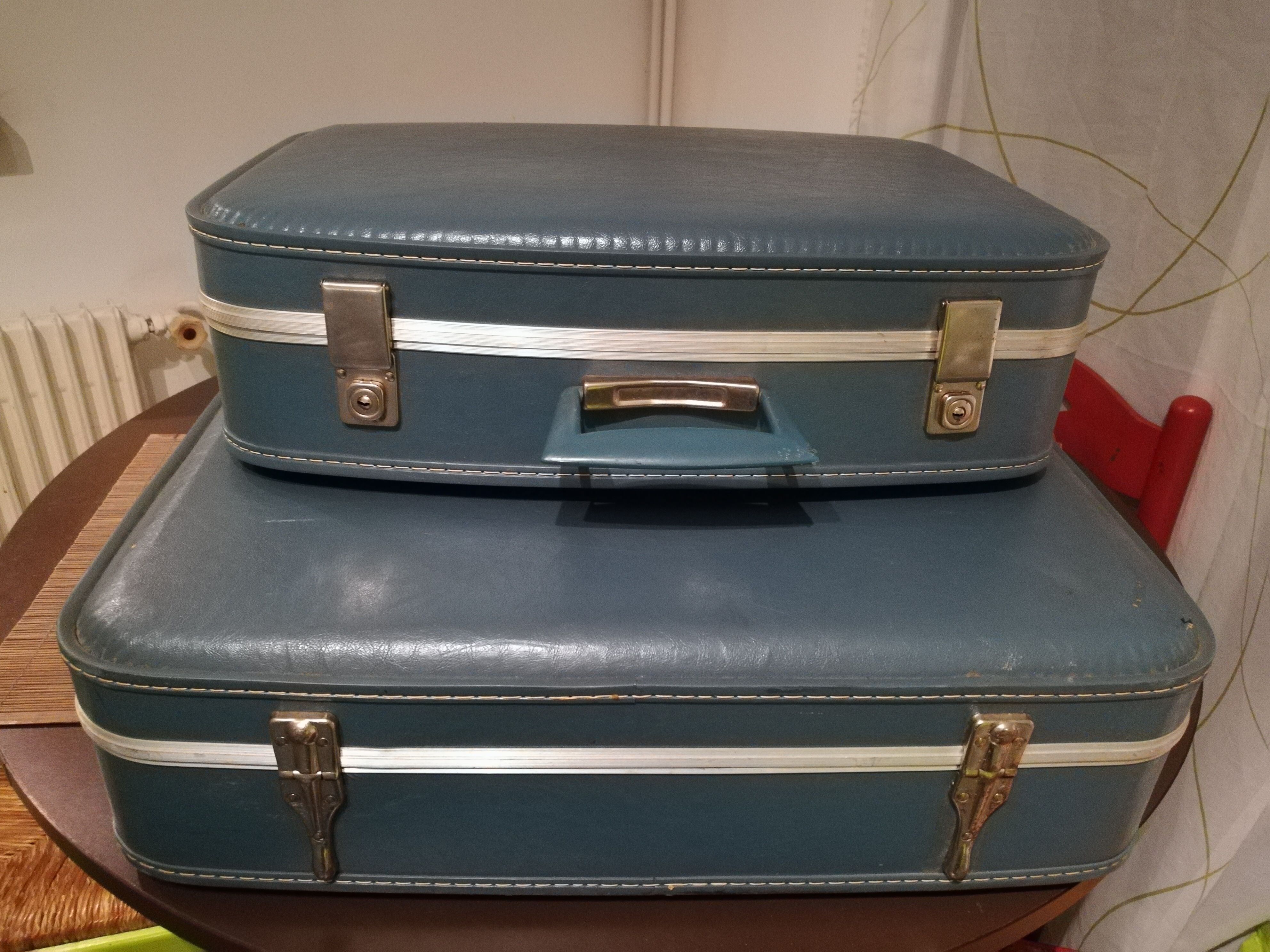 Paire de valises hôtesse de l'air