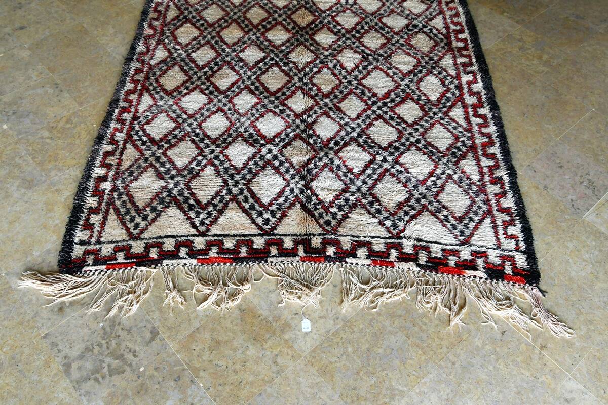 Vintage Moroccan Marmoucha Berber Rug