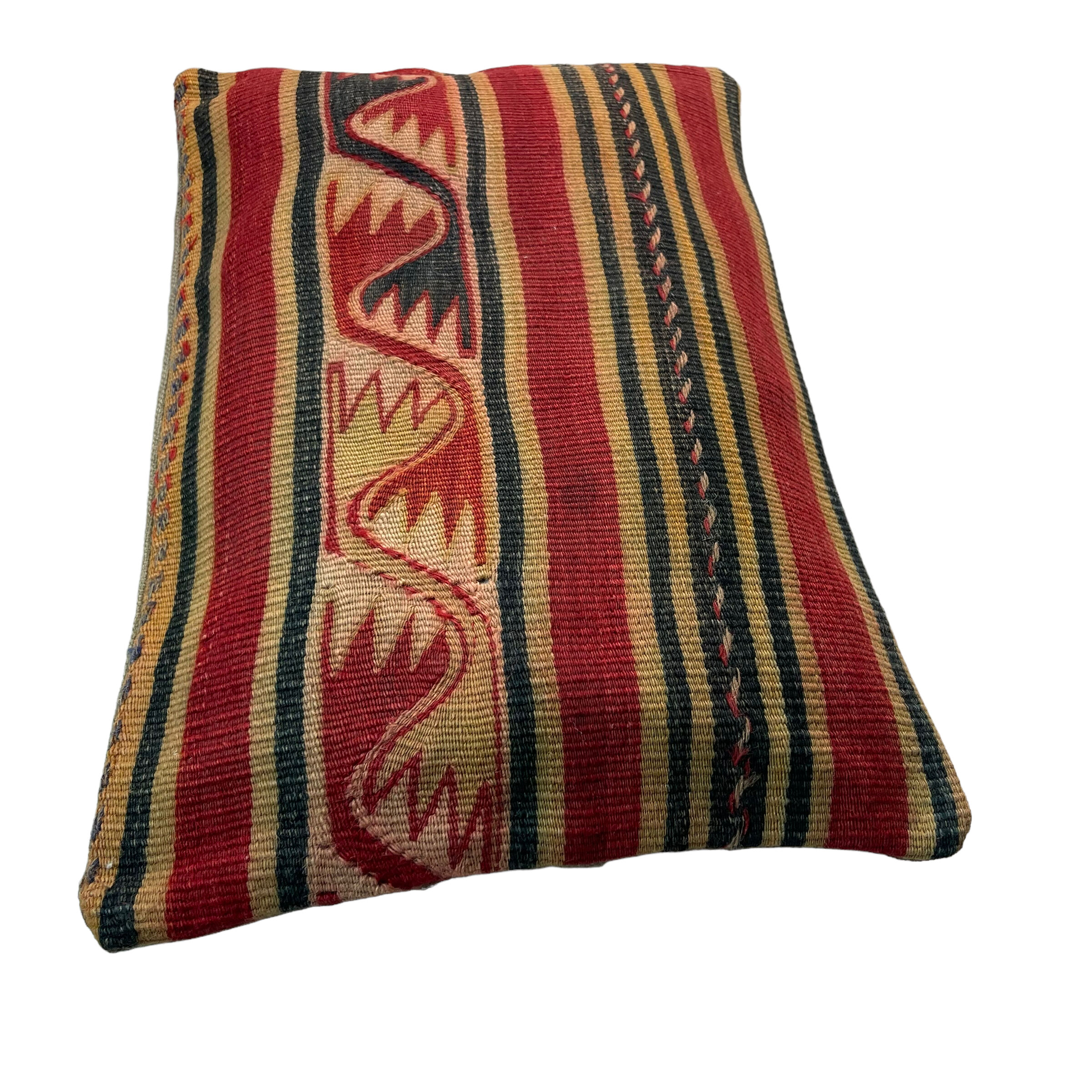 Vintage turkish handmade cushion cover , 30 x 50 cm