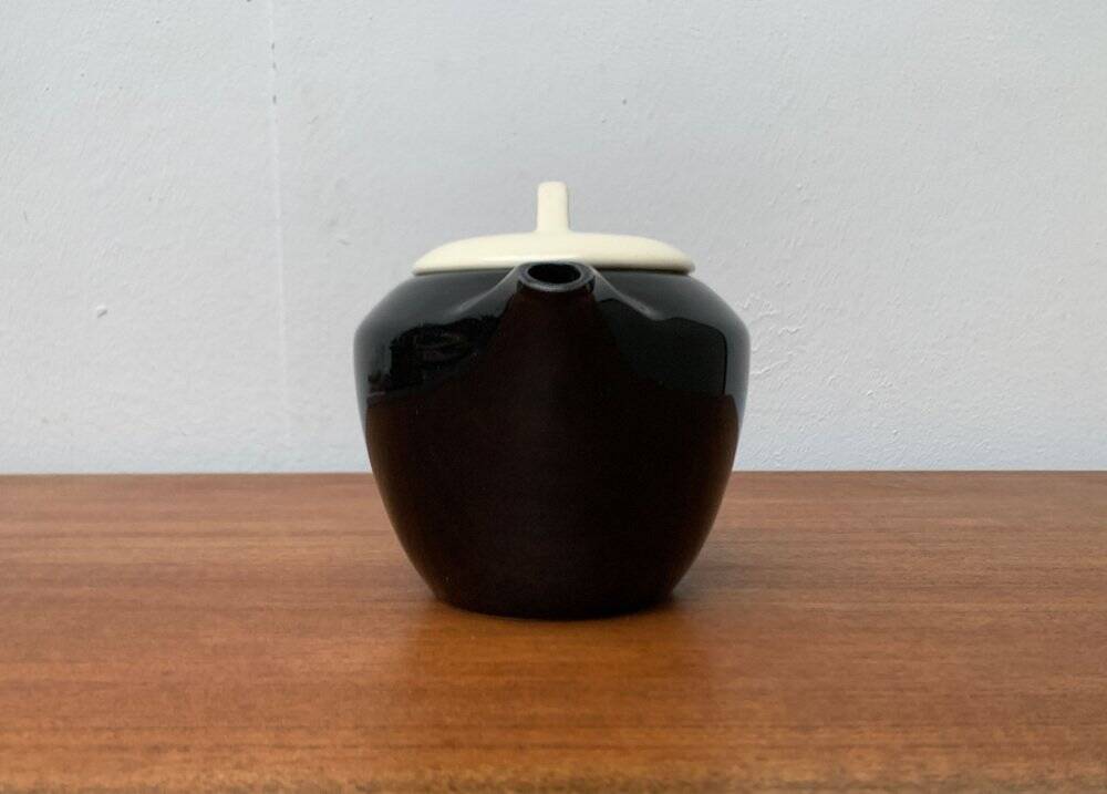 Théière ou cafetière en céramique postmoderne de Pagnossin, Italie, années 1980