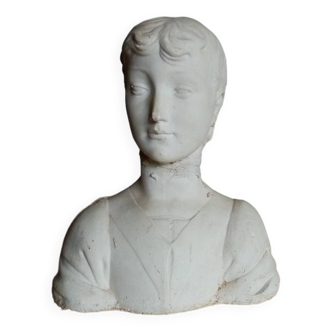 Plaster bust