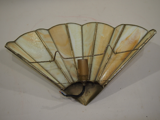 Glass paste sconce
