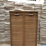 Curtain filing cabinet