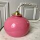 Suspension ball in opaline pink candy 50s