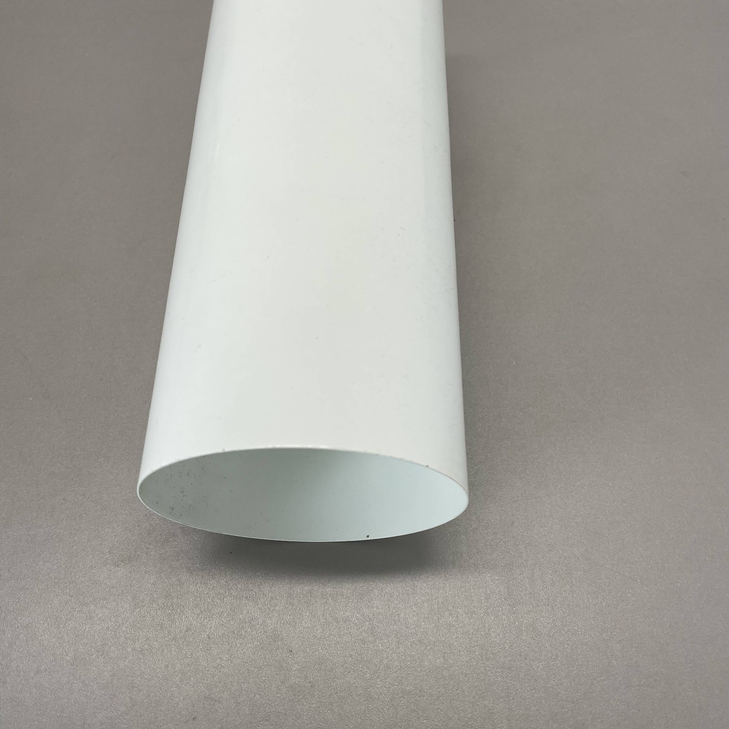 Minimalist Adjustable Swing Arm metal Wall Light with white shade, Germany