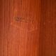 Scandinavian table in vintage teak 1960 Samcom edition