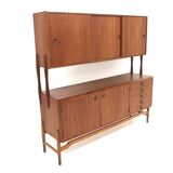 Scandinavian teak sideboard, A. Ahlström Osakeyhtiö, Warkaus, Finland, 1950