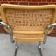 Chaise Cesca modèle Marcel Breuer avec accoudoirs B64