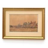 Watercolor by Paul Roux, 19th century