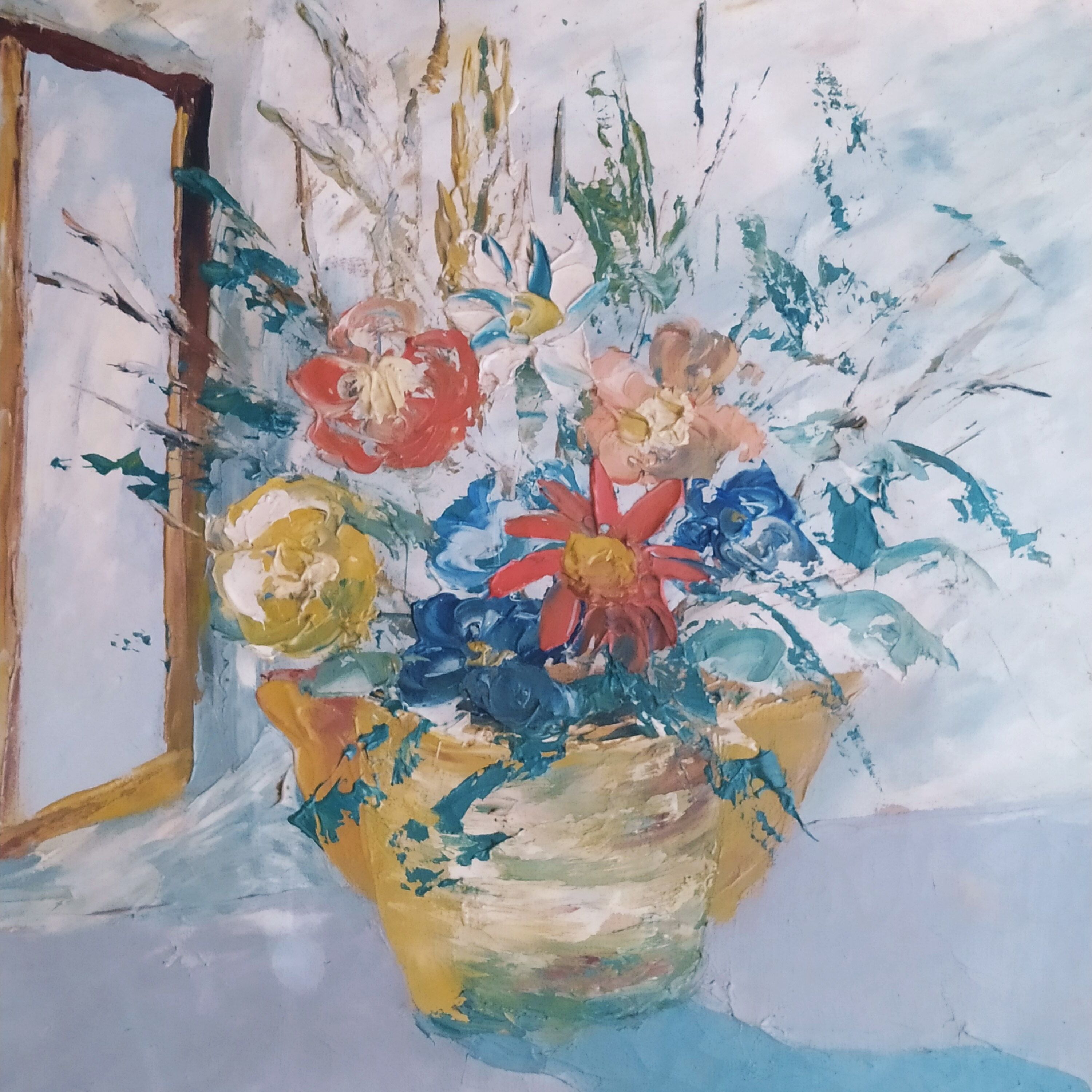 Tableau le bouquet Axel Peters (1863-1942)