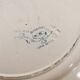 Round serving dish in Creil and Montereau ironstone - Blue decoration
