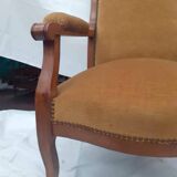 Louis XV style Voltaire armchair