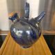 Chevrette Grès d'Art Rasteau Poet-Laval - Bleu Émaillé - 25cm