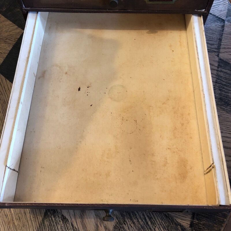 Haberdashery cabinet 8 drawers l.v. and m.f.a paris-lille