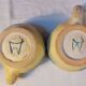Vintage sangria service in handmade ceramic – 1970s – signed