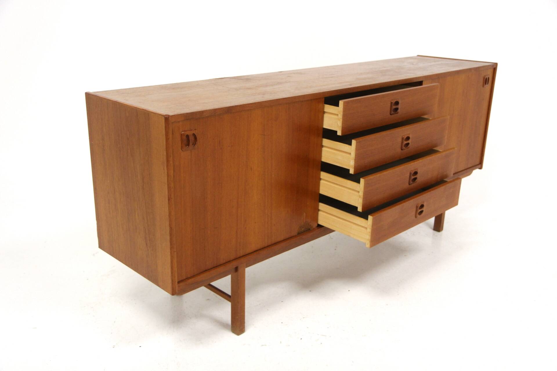 Scandinavian teak sideboard "Korsör", Möbel-Ikea, Sweden, 1960