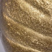 Plafonnier italien en verre de Murano avec détails dorés