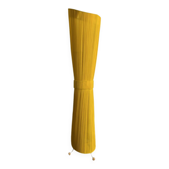 Diabolo yellow fabric floor lamp