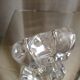 Duo of daum crystal salters in their original box