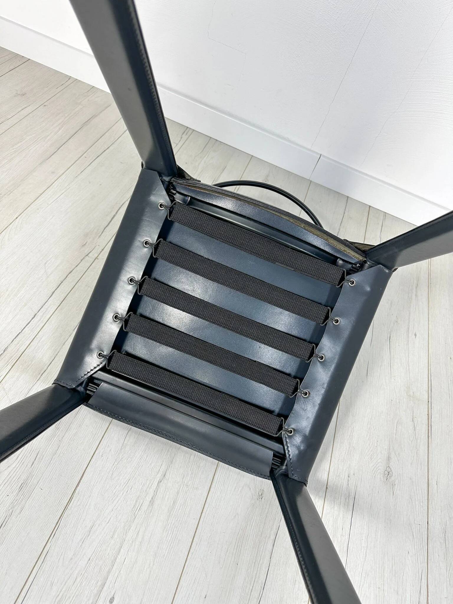 1/6 1980s Vintage Italian Dining Chairs by Carlo Bartoli for Matteo Grassi