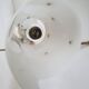 50s rockabilly three-light chandelier