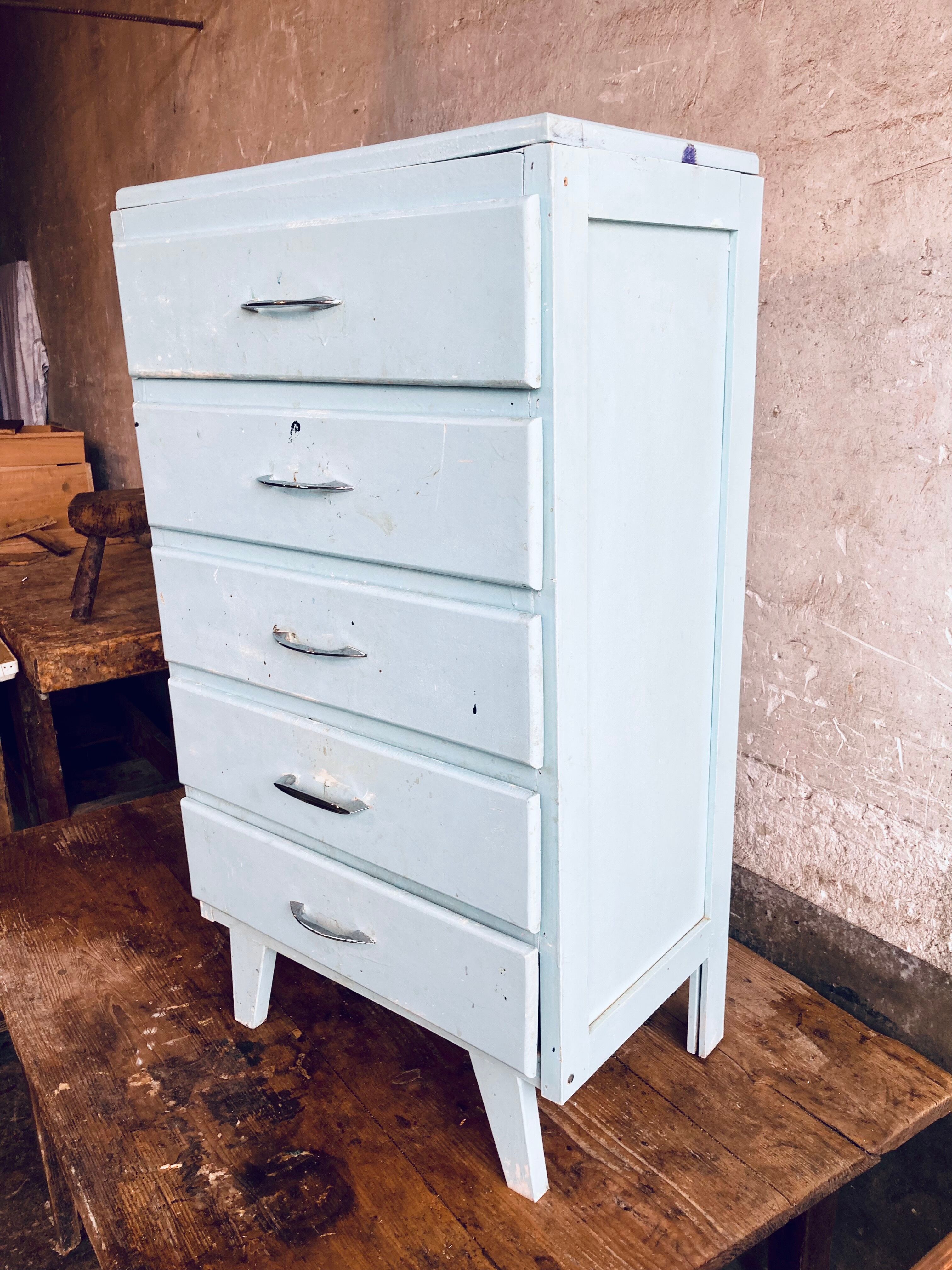 Chest of drawers 60's
