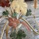 Metal luster painted 3 colors, Florentine style