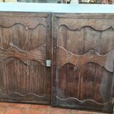 paire de portes en chêne
