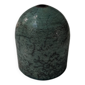 Artisanal raku soliflore vase Japandi decoration