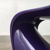 Mid-century Panton side chair set by Verner Panton for Herman Miller, 1960s.