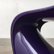 Mid-century Panton side chair set by Verner Panton for Herman Miller, 1960s.