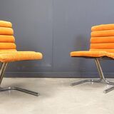 Set of 6 Space Age Dining Chairs, 1970s