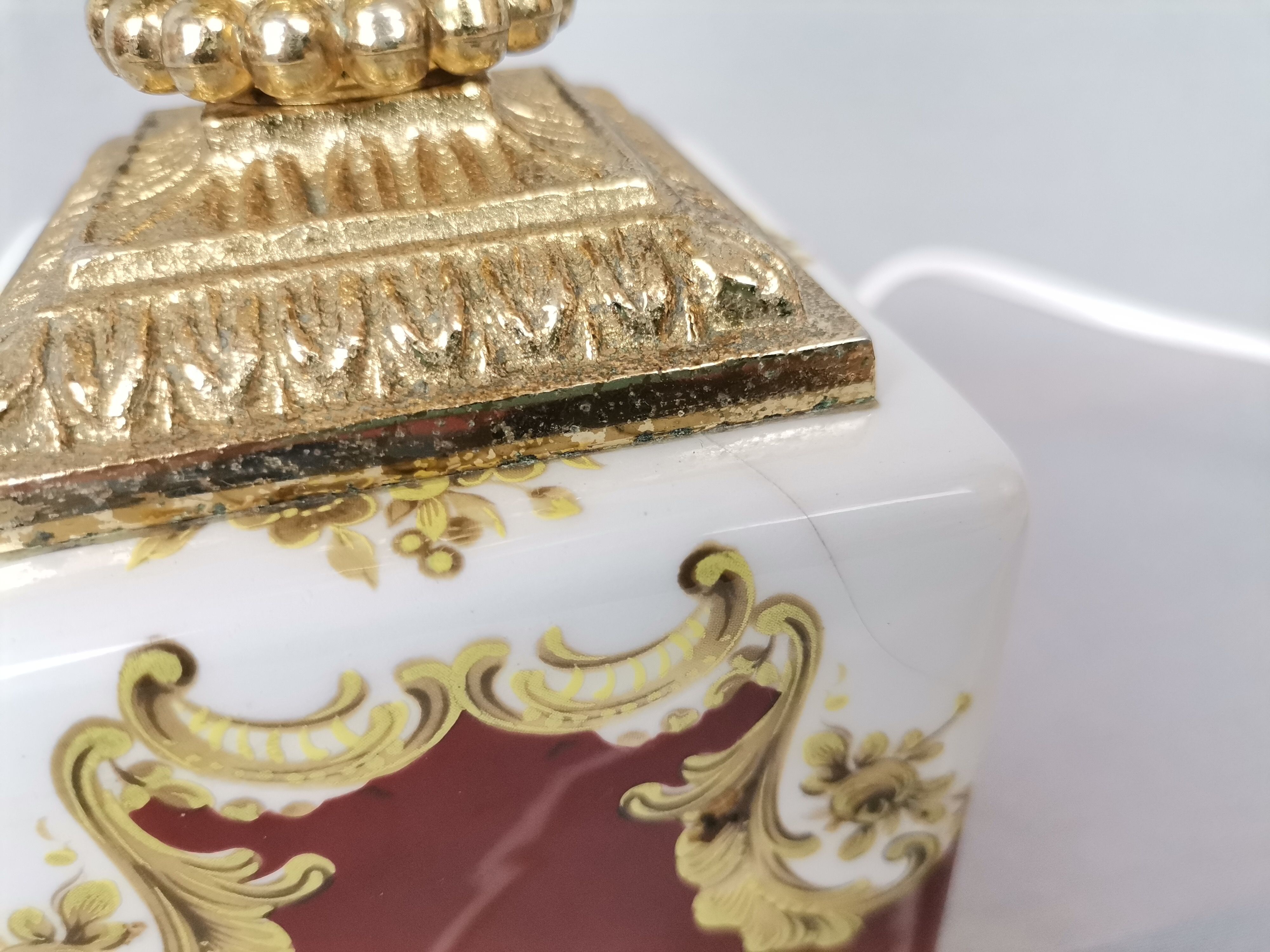 Ceramic italian lamp