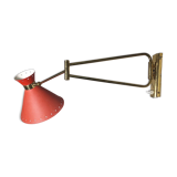 Diabolo wall lamp by René Mathieu, 1950