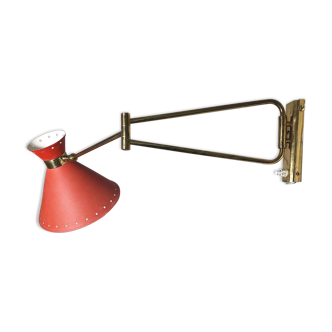 Diabolo wall lamp by René Mathieu, 1950